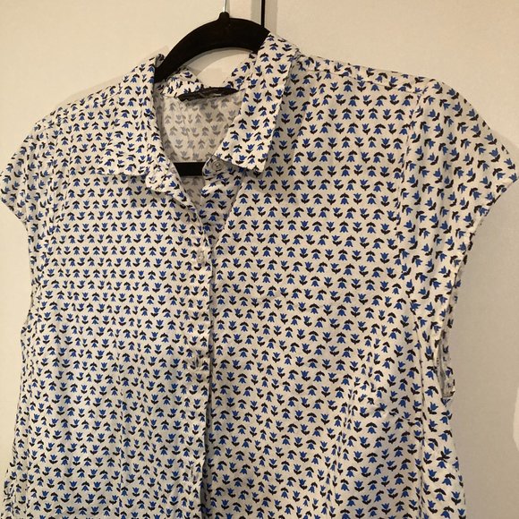 Tommy Hilfiger Tulip print shirtdress with sash