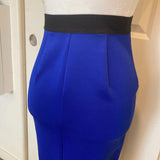 Milly for Design Nation Cobalt Blue Midi Pencil Skirt