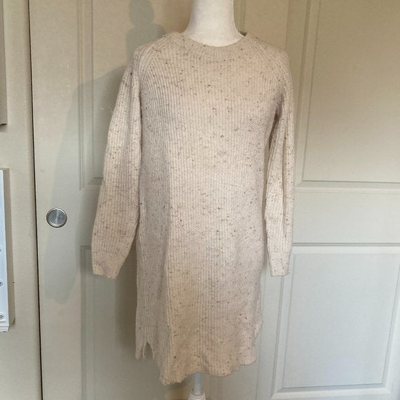 Madewell Curved-Hem Sweater Dress