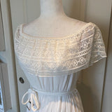 Apt. 9 Off-the-Shoulder Lace Maxi Dress in White