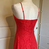 MaiTai Lace Strappy V Neck Cocktail Dress