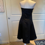 WHBM Strapless Tea Length Cocktail LBD