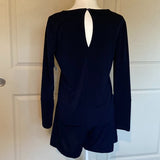 NWT Zara Navy Long Sleeve Romper