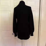 Aritzia Wilfred Darcey Open Cardigan Sweater in Black
