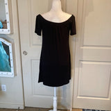 Abound Black Off-The-Shoulder Shift Dress