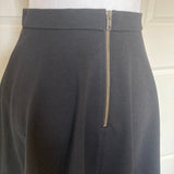 Halogen Nordstrom Black Zip Up Circle Skirt XS