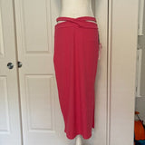 NWT Cross Waist Rib-Knit MIDI Skirt - Future Collective with Alani Noelle