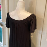 Abound Black Off-The-Shoulder Shift Dress