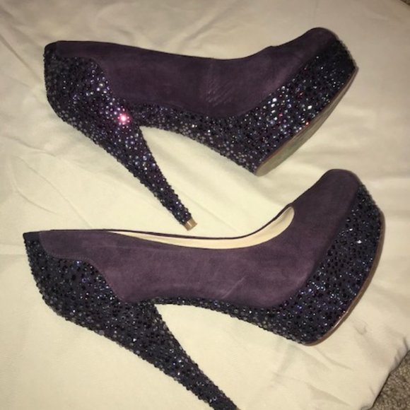 Enzo Angiolini BeccaLynn Fancy Purple Heels