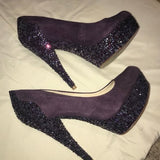 Enzo Angiolini BeccaLynn Fancy Purple Heels
