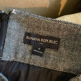 Banana Republic Gray Wool Pencil Skirt