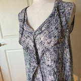 BCBG MaxAzria Jena Ruffle Front Shift Dress