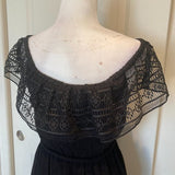 Apt. 9 Off-the-Shoulder Lace Maxi Dress in Black