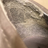 Candie’s Gray Brushed Suede Stiletto Open Toe Heel