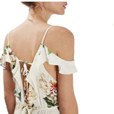 Topshop Floral Wrap Dress