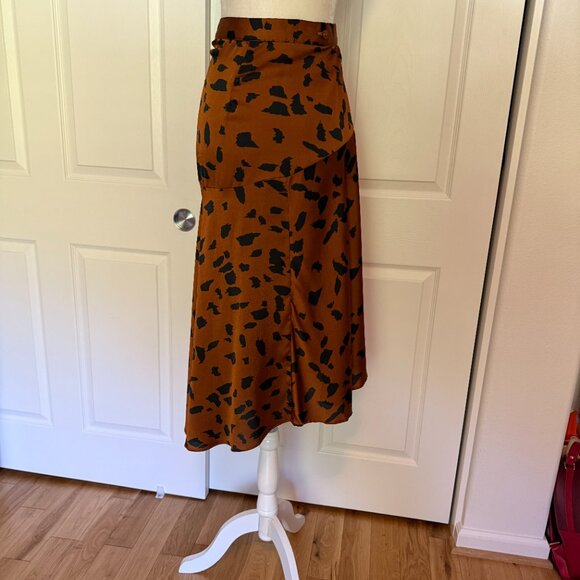 Cooper St. x Anthropologie Wild Cat Wrap Skirt