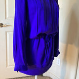 Diane Von Furstenberg Silk Dress in Cobalt