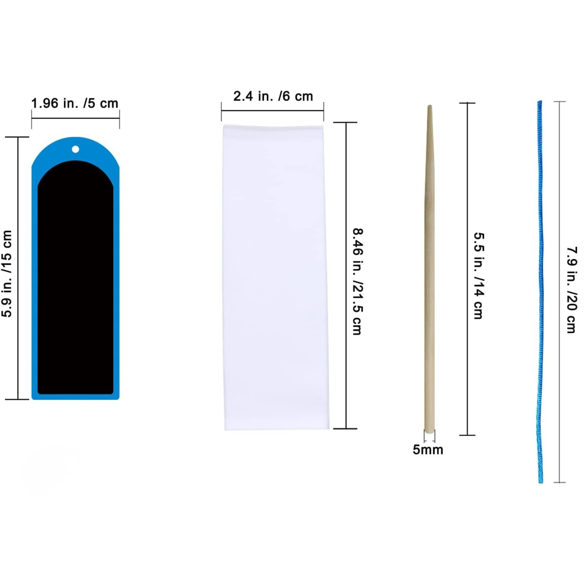 Purple DIY Bookmark Kit