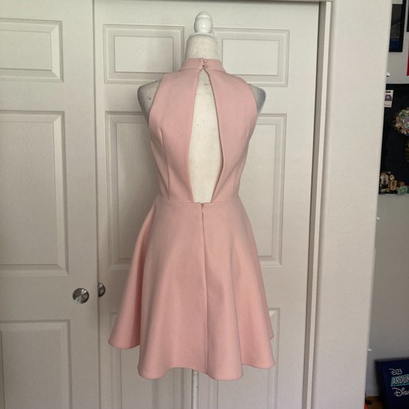 NWT C/MEO COLLECTIVE Revolve | New Way Retro Mini Dress in Pink Size S