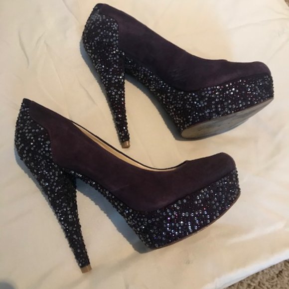 Enzo Angiolini BeccaLynn Fancy Purple Heels