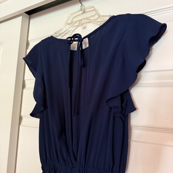 Wilfred by Aritzia Fleurette Jumpsuit in Navy