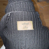 Aritzia Wilfred Darcey Open Cardigan Sweater in Black