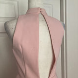 NWT C/MEO COLLECTIVE Revolve | New Way Retro Mini Dress in Pink Size S