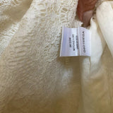 NWT BCBGeneration Cap Sleeve Lace Dress in Ivory