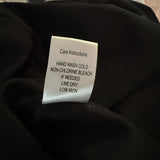 Honey and Rosie Black Shortsleeve Sweetheart Neck Cropped Jumpsuit