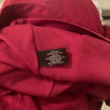 The Limited faux-wrap dress in wine-red