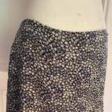 NWT - Abercrombie & Fitch Ruffle Hem Miniskirt - Navy/White Floral