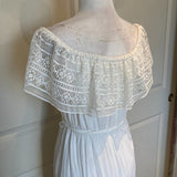 Apt. 9 Off-the-Shoulder Lace Maxi Dress in White