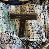 BCBG MaxAzria Jena Ruffle Front Shift Dress