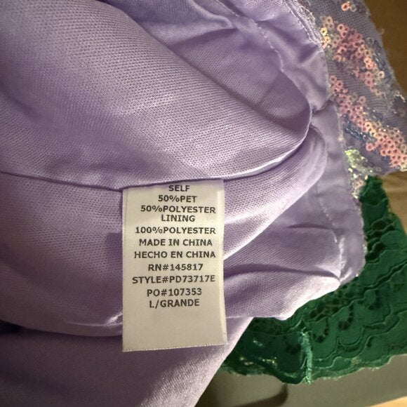 NWT Privy Light Purple Lavender Sequin Sparkle Mini Dress