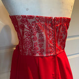 NWT Mi Ami by Francesca's Venice Strapless Lace-Bodice Jumpsuit