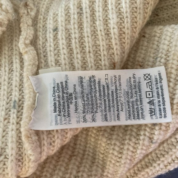 Madewell Curved-Hem Sweater Dress