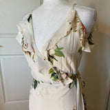 Topshop Floral Wrap Dress
