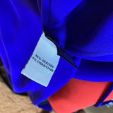 Diane Von Furstenberg Silk Dress in Cobalt