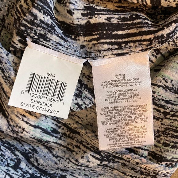 BCBG MaxAzria Jena Ruffle Front Shift Dress
