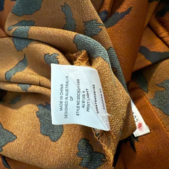Cooper St. x Anthropologie Wild Cat Wrap Skirt