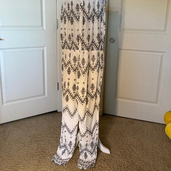 Vila Sleeveless Zig Zag Printed VITOKYO JUMPSUIT