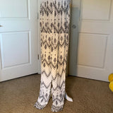 Vila Sleeveless Zig Zag Printed VITOKYO JUMPSUIT