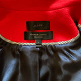 J. Crew Stadium Cloth Majesty Peacoat