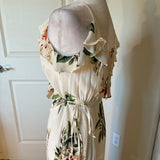 Topshop Floral Wrap Dress