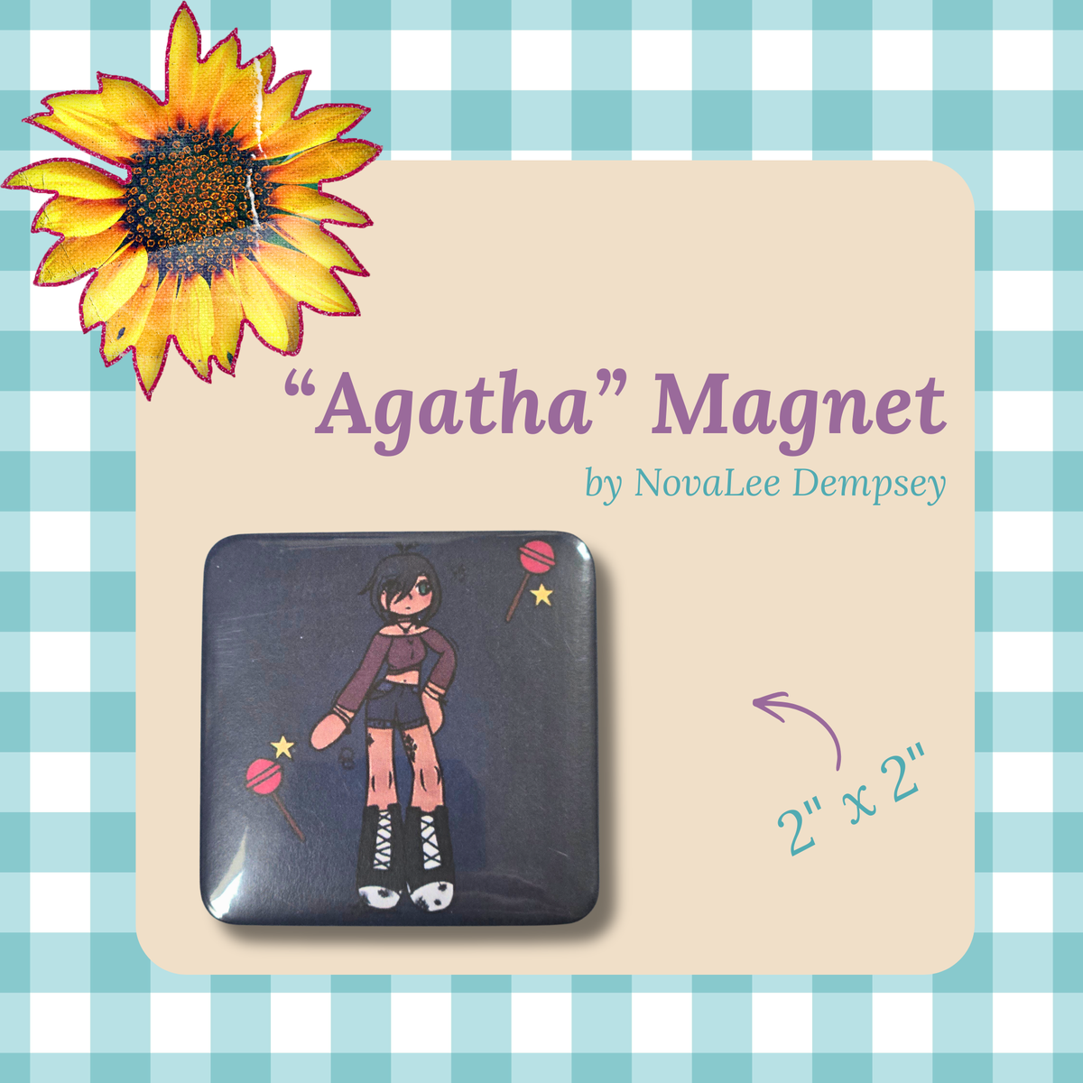 “Agatha” Magnet