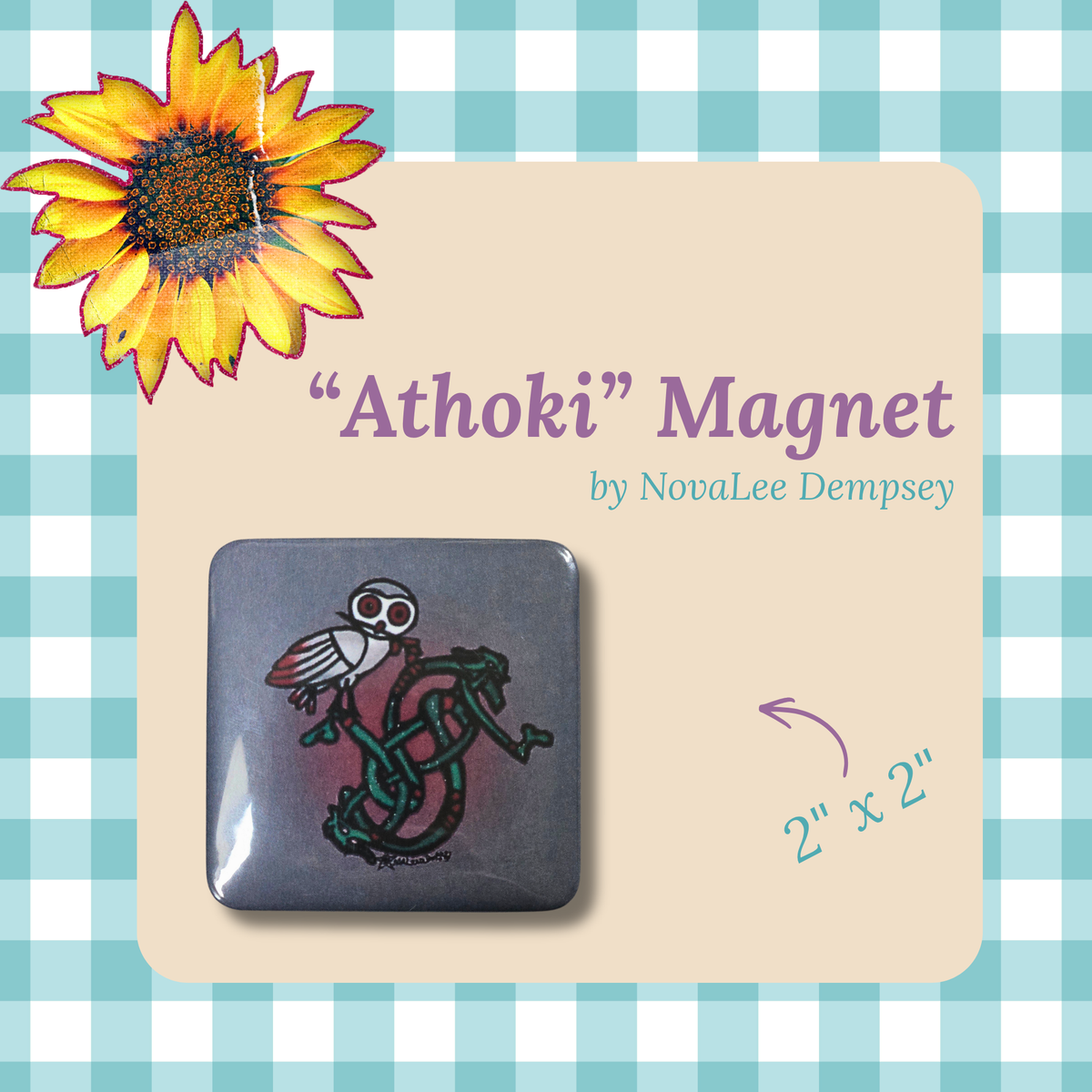 “Athoki” Magnet