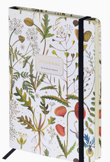 Greens & Flowers Hardcover Journal
