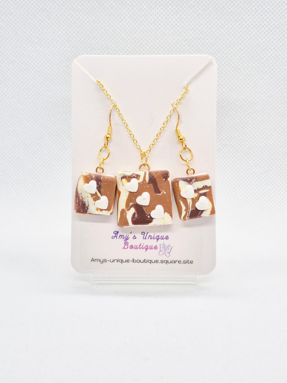 Book Lovers Earrings & Necklace Set