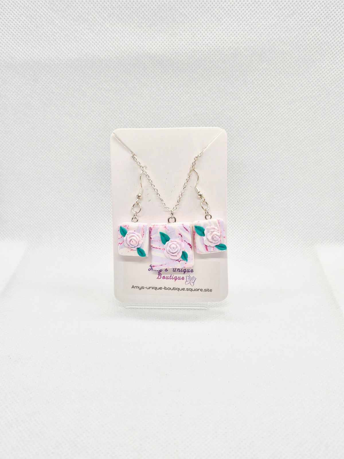 Book Lovers Earrings & Necklace Set