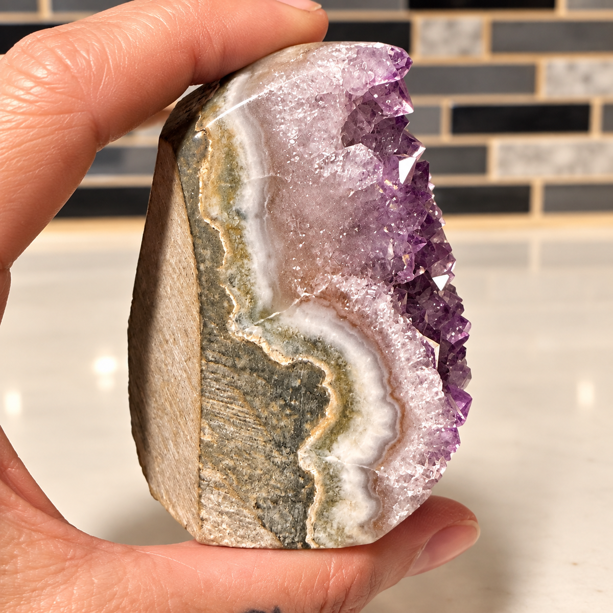 Amethyst Crystal Freeform